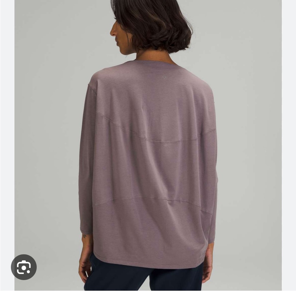 Lululemon Womens Back in Action washed lunar rock
